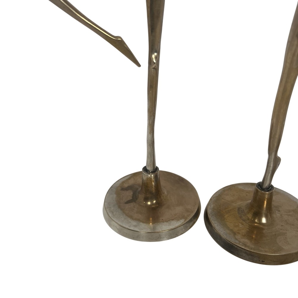 Ballerina Dancer Figurines gold and silver Metal Ballet Sculptures Set of 3 - Picture 3 of 12